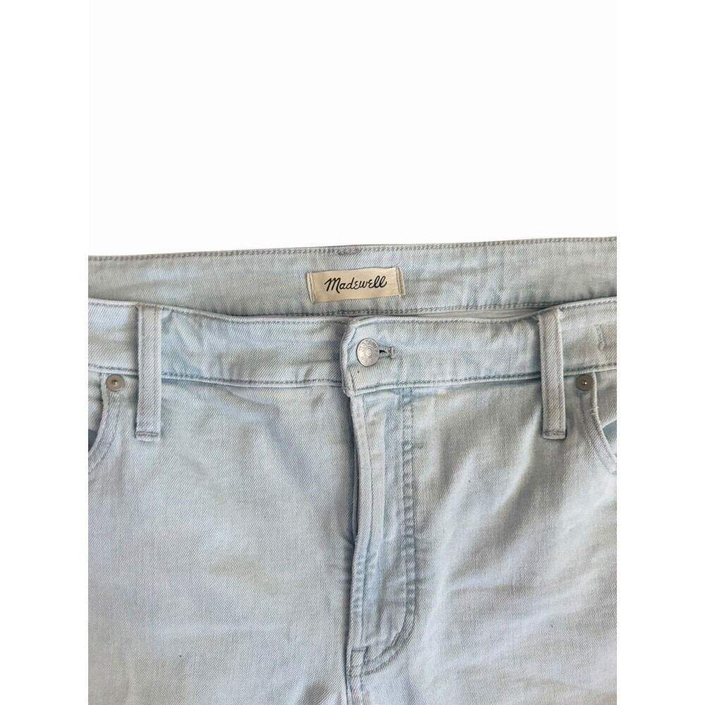 Madewell The Perfect Vintage Wide Leg Crop Jean Size 24W Bosworth Wash Plus Size - Picture 6 of 13